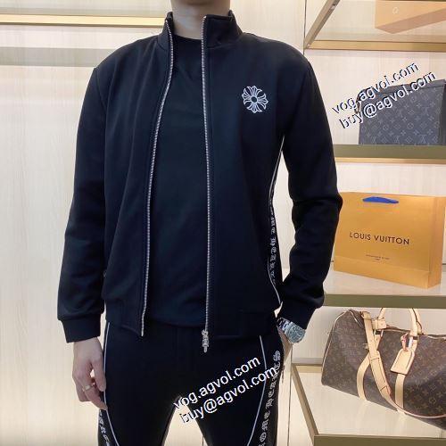 最安値に挑戦 ジャージセット 2021秋冬 クロムハーツブランド コピー クロムハーツ CHROME HEARTS 高級感漂わせる