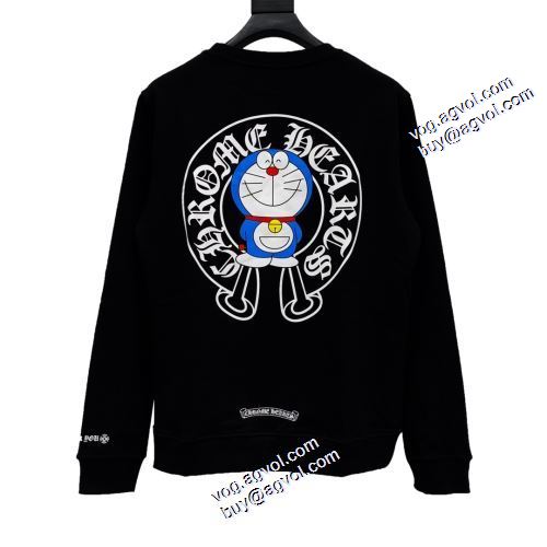 2021秋冬 個性的 プルオーバーパーカー クロムハーツ CHROME HEARTS 秋の定番 クロムハーツスーパーコピー 激安 2色可選 ロゴパーカー