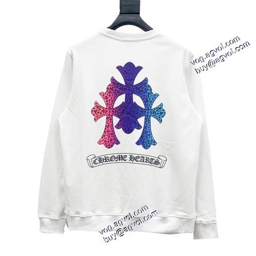 2色可選 クロムハーツ偽物ブランド プルオーバーパーカー 2021秋冬 ロゴパーカー クロムハーツ CHROME HEARTS 高品質 人気 プリントパーカ