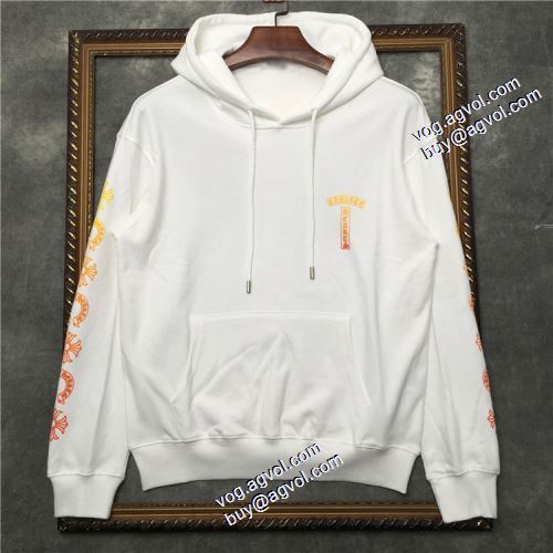 2021秋冬 人気新品★超特価★ クロムハーツスーパーコピー 秋の定番 クロムハーツ CHROME HEARTS パーカー 2色可選 男女兼用パーカー