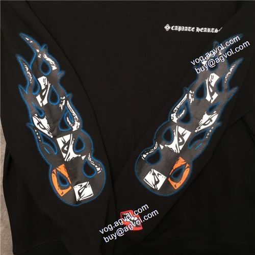 2021秋冬 プルオーバーパーカー スタイリッシュ クロムハーツ CHROME HEARTS クロムハーツコピーブランド 人気ブランド 2色可選 ジップパーカー