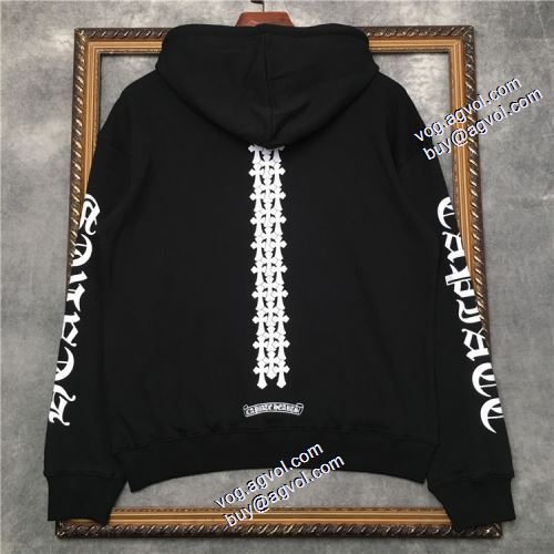 秋の定番 プリントパーカ クロムハーツスーパーコピー 2021秋冬 クロムハーツ CHROME HEARTS 今買い◎得 パーカー 2色可選