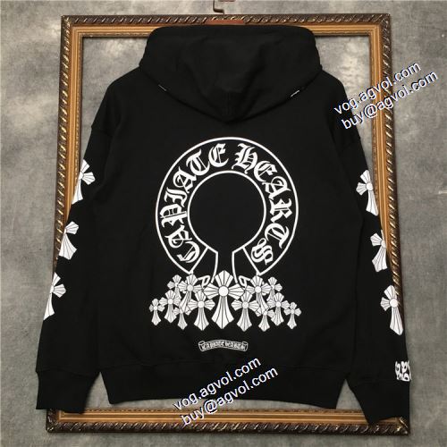 プリントパーカ 男女兼用 2021秋冬 パーカー 2色可選 クロムハーツ CHROME HEARTS クロムハーツブランドスーパーコピー