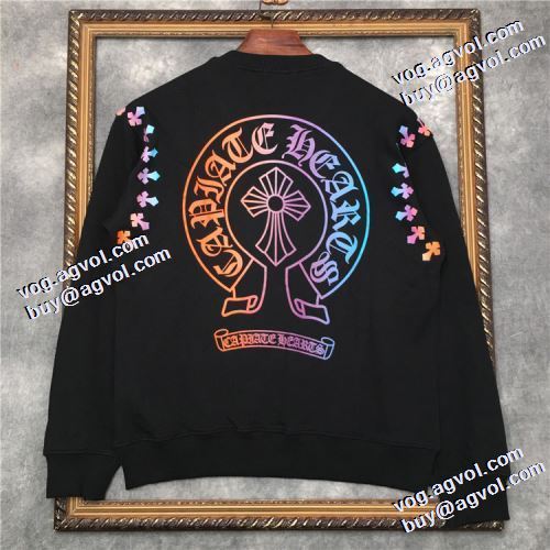 クロムハーツスーパーコピー 激安 大好評 2021秋冬 クロムハーツ CHROME HEARTS 2色可選 秋の定番 プルオーバーパーカー ロゴパーカー
