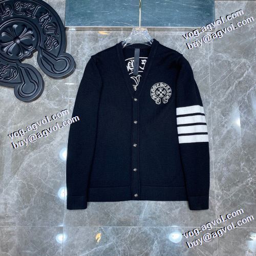 2021秋冬 クロムハーツ CHROME HEARTS 数に限りがある クロムハーツコピー ブランド セーター コート 2色可選 適度な厚み こだわりのコート