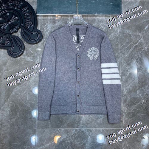 2021秋冬 クロムハーツ CHROME HEARTS 数に限りがある クロムハーツコピー ブランド セーター コート 2色可選 適度な厚み こだわりのコート