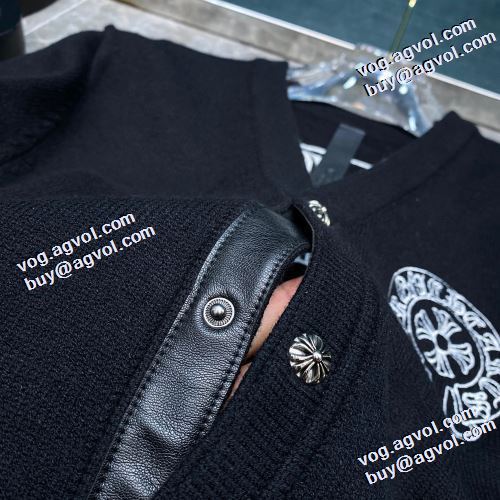 2021秋冬 クロムハーツ CHROME HEARTS 数に限りがある クロムハーツコピー ブランド セーター コート 2色可選 適度な厚み こだわりのコート