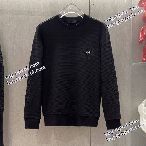 絶大な人気を誇る 2021秋冬 クロムハーツブランド コピー 厚手の生地 防寒 クロムハーツ CHROME HEARTS セットアップ上下 2色可選
