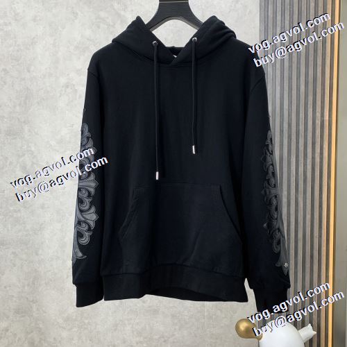 2021秋冬 クロムハーツ CHROME HEARTS 耐久性に優れ ジップパーカー 程よい厚み クロムハーツスーパーコピー パーカー 2色可選