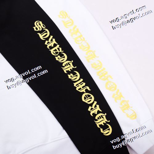 クロムハーツブランド 偽物 通販 2021秋冬 カップルペアルック 秋の定番 クロムハーツ CHROME HEARTS パーカー 2色可選 一味違うケーブル編みが魅力満点