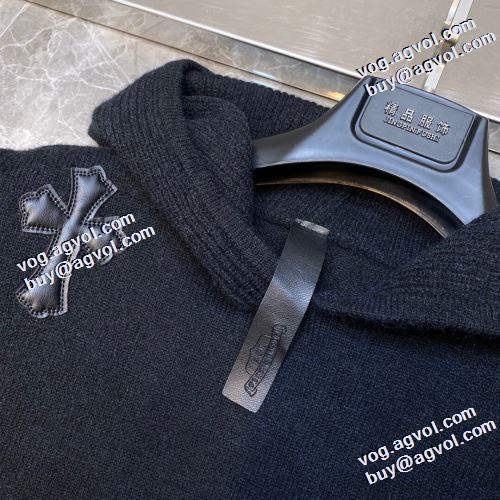 超人気美品◆ 2021秋冬 クロムハーツ CHROME HEARTS パーカー クロムハーツスーパーコピー 激安 プリントパーカ 定番無地パーカー