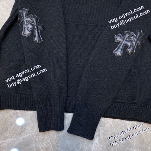 超人気美品◆ 2021秋冬 クロムハーツ CHROME HEARTS パーカー クロムハーツスーパーコピー 激安 プリントパーカ 定番無地パーカー