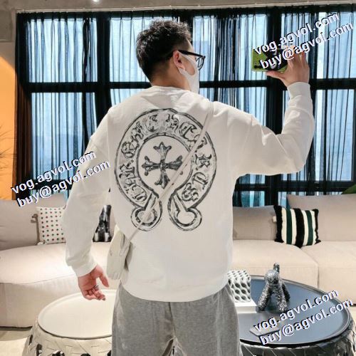2021秋冬 クロムハーツ CHROME HEARTS 人気が爆発  クロムハーツスーパーコピー プルオーバーパーカー おしゃれな装い 秋のお出かけに最適