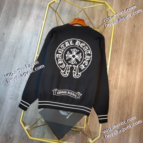 2021秋冬 大人のおしゃれに オリジナルプリント 幅広いジャンル クロムハーツブランドスーパーコピー クロムハーツ CHROME HEARTS プルオーバーパーカー