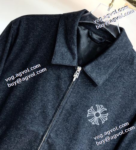 2021秋冬 クロムハーツブランド コピー SALE開催 楽に着用出来る ハーフコート ブルゾン クロムハーツ CHROME HEARTS