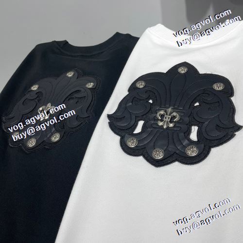 クロムハーツコピー 2021秋冬 プルオーバーパーカー クロムハーツ CHROME HEARTS 抜群の雰囲気が作れる! ロゴパーカー 程よい厚み