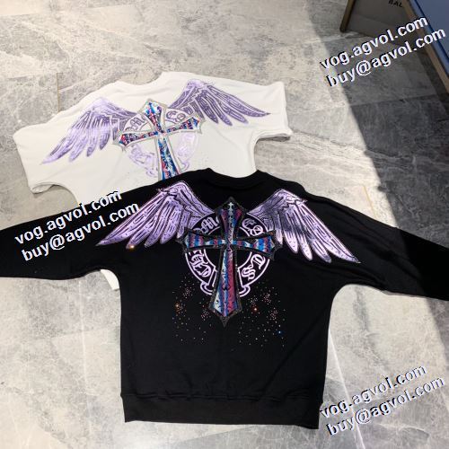 2021秋冬 クロムハーツコピー ブランド めちゃくちゃお得 プルオーバーパーカー 2色可選 クロムハーツ CHROME HEARTS オリジナルプリント おしゃれさ抜群パーカ