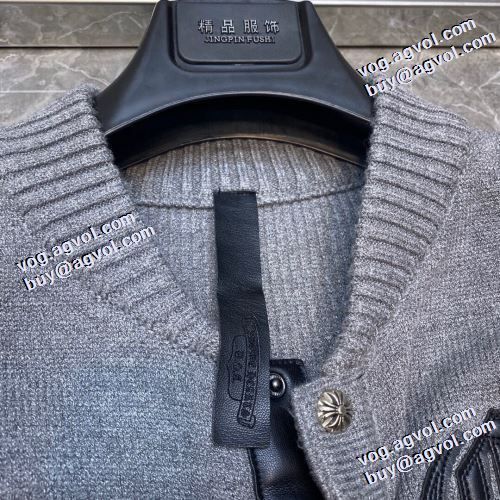 2021秋冬 最旬アイテム クロムハーツ CHROME HEARTS しっかり暖かな感じ 楽に着用出来る クロムハーツブランド 偽物 通販 セーター 2色可選