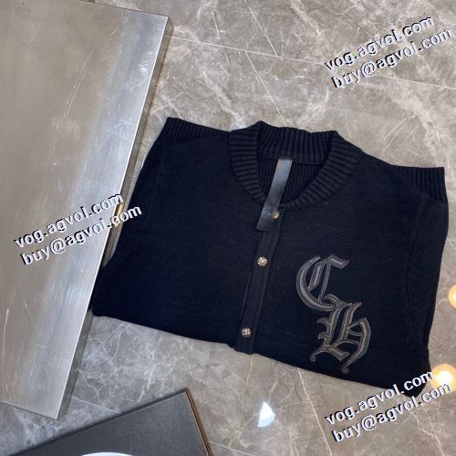 2021秋冬 最旬アイテム クロムハーツ CHROME HEARTS しっかり暖かな感じ 楽に着用出来る クロムハーツブランド 偽物 通販 セーター 2色可選