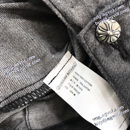 2021秋冬 上品に着こなせ クロムハーツ CHROME HEARTS デニムジャケット クロムハーツ偽物ブランド 満足できるコート 人目を惹くデザイン