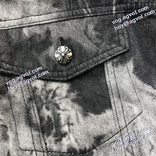 2021秋冬 上品に着こなせ クロムハーツ CHROME HEARTS デニムジャケット クロムハーツ偽物ブランド 満足できるコート 人目を惹くデザイン