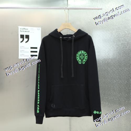争奪戦必至 2021秋冬 クロムハーツブランドスーパーコピー クロムハーツ CHROME HEARTS パーカー ロゴパーカー 秋の定番
