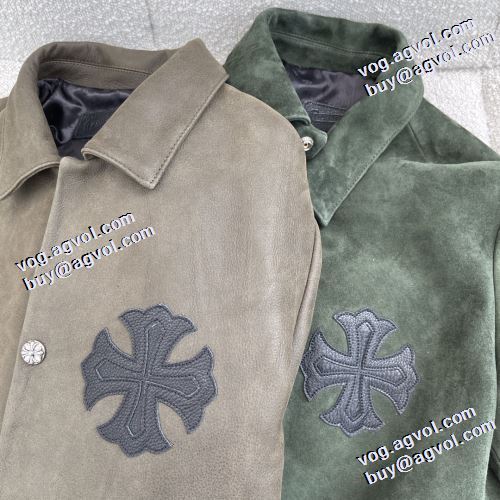 2021秋冬 クロムハーツブランド コピー ロングコート 優美なお出かけスタイル クロムハーツ CHROME HEARTS 実用性に溢れるアイテム ブルゾン 2色可選