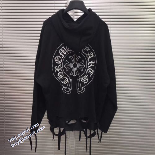 2021秋冬 クロムハーツ CHROME HEARTS クロムハーツブランド コピー 完売必至の人気モデルをご紹介 パーカー ダメージジャケット こだわりのコート