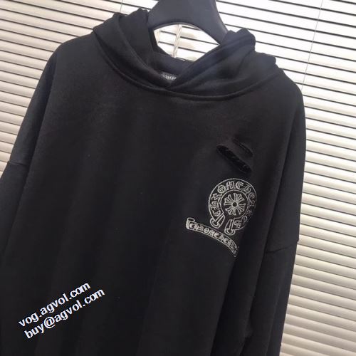 2021秋冬 変わらない人気を誇る パーカー クロムハーツスーパーコピー プリント柄 クロムハーツ CHROME HEARTS おしゃれな装い