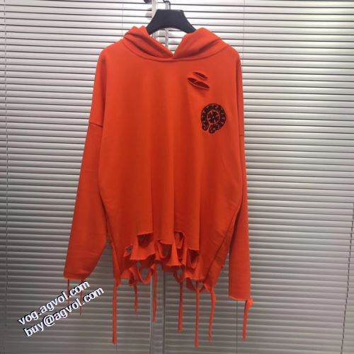 超限定即完売 2021秋冬 クロムハーツ CHROME HEARTS クロムハーツコピー ブランド パーカー 秋の定番 オシャレロゴパーカー