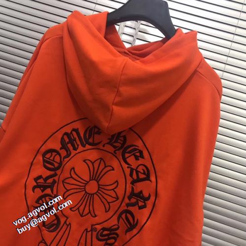 超限定即完売 2021秋冬 クロムハーツ CHROME HEARTS クロムハーツコピー ブランド パーカー 秋の定番 オシャレロゴパーカー