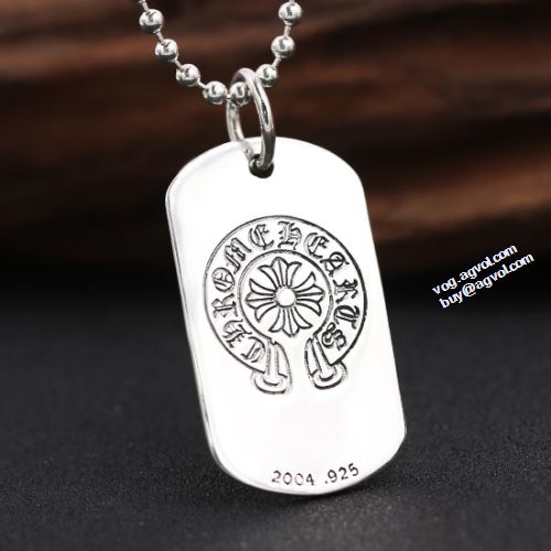 クロムハーツコピー 落ち着いた感覚 チェーン 2021 クロムハーツ CHROME HEARTS 磁気ネックレス ロゴモチーフネックレス