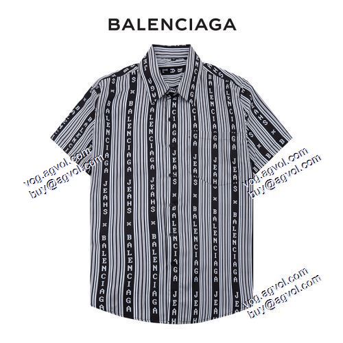 2021春夏 2年以上連続１位獲得 バレンシアガ BALENCIAGA 半袖シャツ バレンシアガコピー 美品！ 