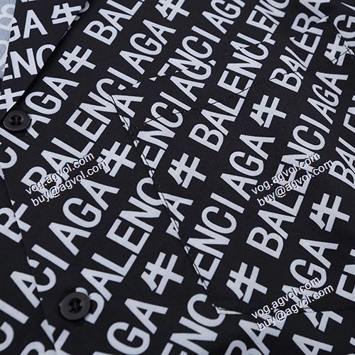 バレンシアガ BALENCIAGA 上品に着こなせ 半袖シャツ 2021春夏 バレンシアガ偽物ブランド 格安！