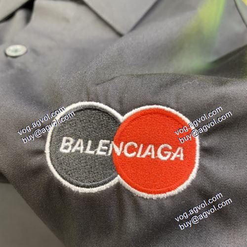 2021春夏 バレンシアガ BALENCIAGA 長袖シャツ 今一番HOTな新品 2色可選 バレンシアガブランドコピー