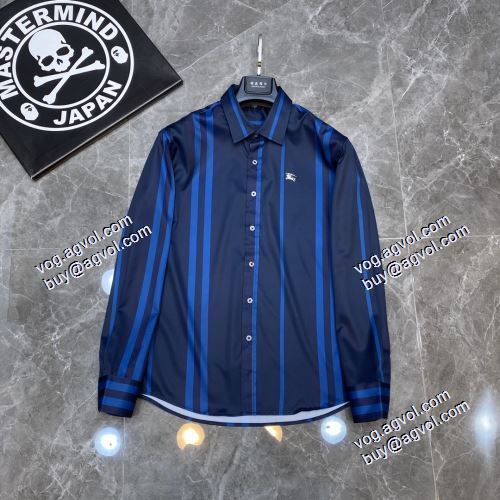 2021春夏 長袖シャツ 2色可選  シックスタイルに活躍 バーバリー BURBERRY バーバリーブランド コピー