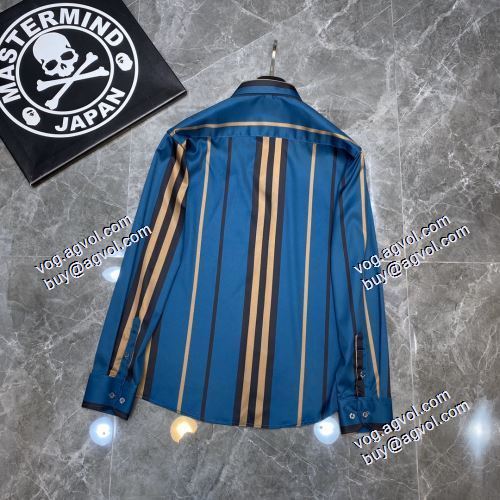 2021春夏 長袖シャツ 2色可選  シックスタイルに活躍 バーバリー BURBERRY バーバリーブランド コピー