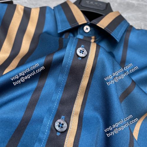 2021春夏 長袖シャツ 2色可選  シックスタイルに活躍 バーバリー BURBERRY バーバリーブランド コピー
