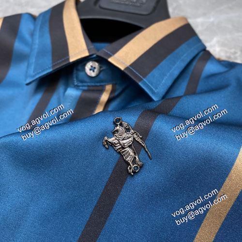 2021春夏 長袖シャツ 2色可選  シックスタイルに活躍 バーバリー BURBERRY バーバリーブランド コピー