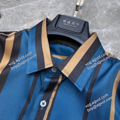 2021春夏 長袖シャツ 2色可選  シックスタイルに活躍 バーバリー BURBERRY バーバリーブランド コピー