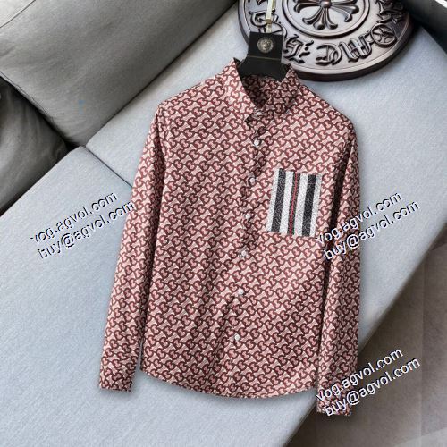 一番人気の新作はこれ 2021春夏 バーバリー BURBERRY 長袖シャツ バーバリーブランド 偽物 通販