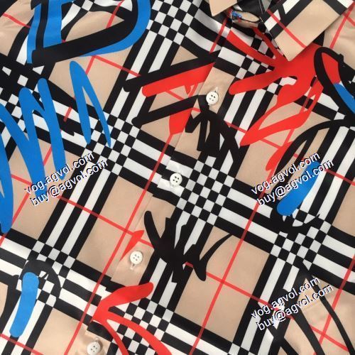 2021春夏 日本未入荷モデル バーバリー BURBERRY 半袖シャツ 2色可選 バーバリーコピーブランド