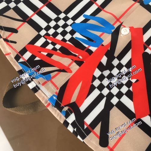 2021春夏 日本未入荷モデル バーバリー BURBERRY 半袖シャツ 2色可選 バーバリーコピーブランド