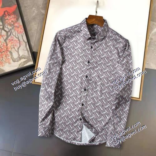 バーバリー BURBERRY 2021春夏 長袖シャツ バーバリー偽物ブランド セレブ愛用の超人気商品