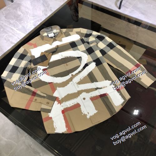もっとも高い人気を誇る 2021春夏 長袖シャツ バーバリー BURBERRY バーバリースーパーコピー