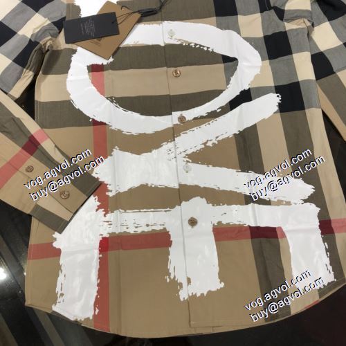 もっとも高い人気を誇る 2021春夏 長袖シャツ バーバリー BURBERRY バーバリースーパーコピー