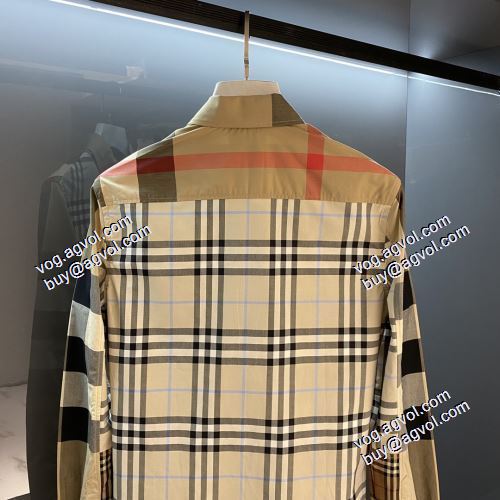 チノパン 狙える優秀アイテム 2021春夏 バーバリー BURBERRY 長袖シャツ 3色可選 バーバリーブランドスーパーコピー