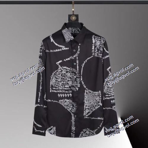 2021春夏 定番のアイテム ドルチェ＆ガッバーナ Dolce&Gabbana 長袖シャツ 2色可選 DGコピー