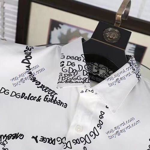 2021春夏 定番のアイテム ドルチェ＆ガッバーナ Dolce&Gabbana 長袖シャツ 2色可選 DGコピー