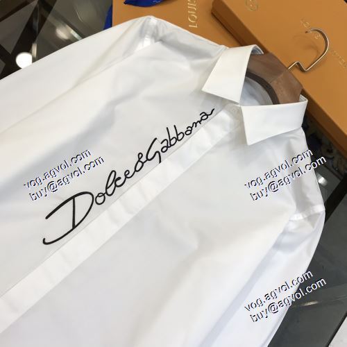 2021春夏 ドルチェ＆ガッバーナ Dolce&Gabbana 高級感漂わせる 長袖シャツ 2色可選 ドルチェ&ガッバーナ偽物ブランド